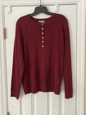 Suéter Rojo Laura Scott Talla XL Foto 1 de 3