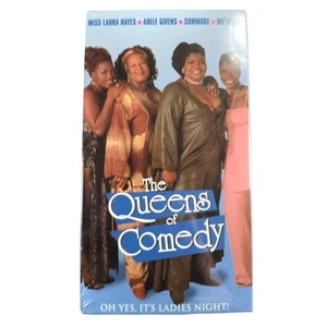 The Queens of Comedy (2000, VHS, R) SEALED w/ Watermark & Sticker Seal - Picture 1 of 4