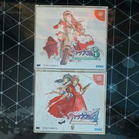Sakura Wars 3 4 lot set Dreamcast Sega Dreamcast Japanese Import US Seller