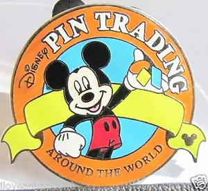 Disney WDW Hidden Mickey Series 2 Orange Trading Logo Artist Proof Pin - Picture 1 of 1