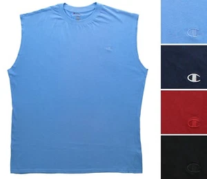 Champion Men's Jersey Muscle T-Shirt Big & Tall Authentic Athleticwear Tee - Picture 1 of 8