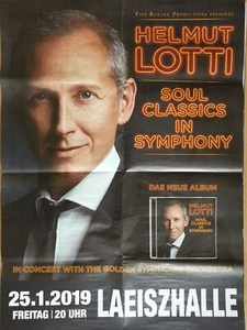 HELMUT LOTTI 2019 HAMBURG - orig. Concert Poster - Konzert Plakat - DIN A1 - F/U - Picture 1 of 1