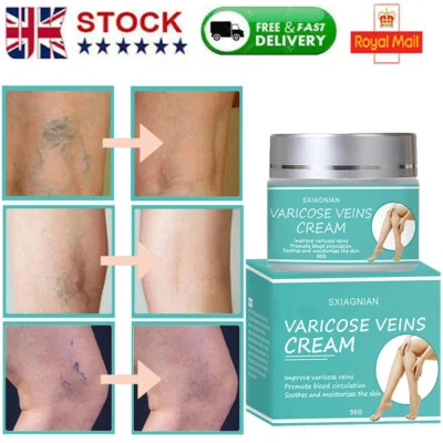 SXIAGNIAN 50g Varicose Vein Cream for Varicose Spider Legs Veins Treatment Natural Formula