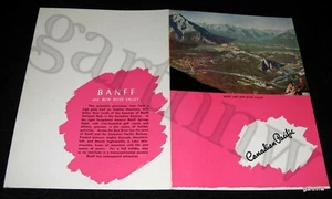 KANADISCHER PAZIFIK 1951 DAMPFSCHIFF BILDMENÜ BANFF SKAGWAY YUKON MILES CANYON - Bild 1 von 2
