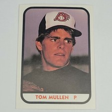 1981 Appleton Foxes TCMA Minor League #5 TOM MULLEN