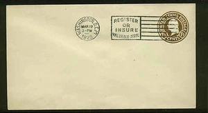 U481 1 1/2c WASHINGTON FDC WASHINGTON, DC FIRST DAY COVER - Picture 1 of 1