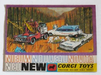 Corgi - Nuovo Modelli Opuscolo (1967) Prezzo E Lista - Immagine 1 di 4