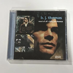B.J. Thomas ‎– Most Of All / Billy Joe Thomas (CD 2009) RARE OOP w/ Bonus Tracks - Picture 1 of 5