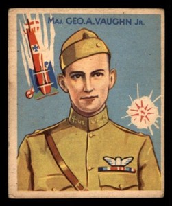 1934 National Chicle Sky Birds #31 Maj. George A. Vaughn Jr. VG