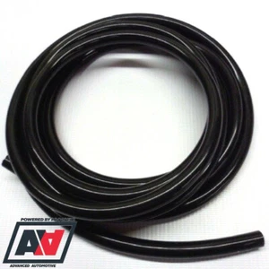 Tubo Aspirazione Silicone Nero Lunghezza 1 Metro Foro 5mm Spessore Parete Tipo ADV - Foto 1 di 1
