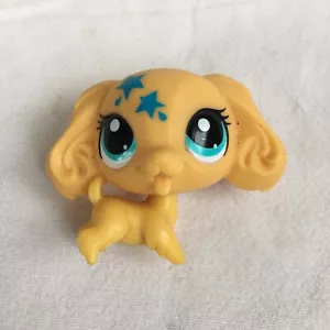 LPS Cocker Spaniel Dog #3095 Blind Bag Yellow - Littlest Pet Shop (T1836) - Picture 1 of 7