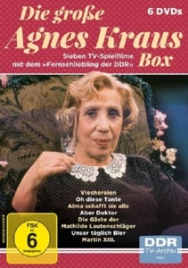 DIE GROßE AGNES KRAUS BOX - KRAUS,AGNES DDR TV-ARCHIV 6 DVD NEU - Bild 1 von 1
