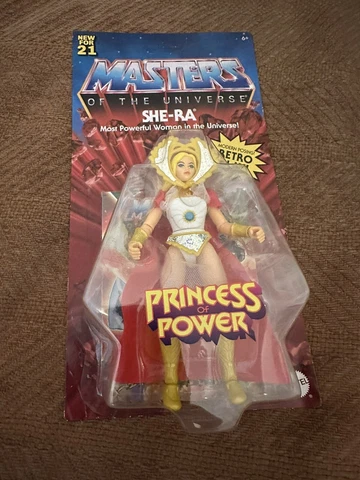 Masters of the Universe Origins SHE-RA  5.5" Figure MOTU *Not Mint* Cover