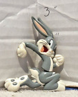 Vintage BUGS BUNNY Pin, He moves on Clothing as You Move. Nice used Shape {g}