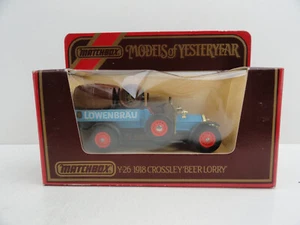 Matchbox Models of Yesteryear Y-26 1918 Crossley Beer Lorry (Blue Lowenbrau) - Bild 1 von 7