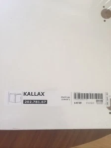 Ikea Kallax Inserto con Puerta Blanco 202.781.67 Nuevo y Precintado - Imagen 1 de 4