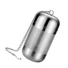  Stainless Steel Seasoning Ball Chain Tea Strainer Hot Pot Infuser