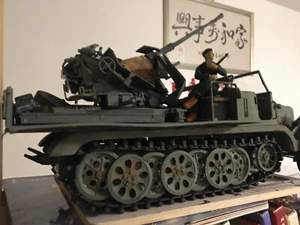 1/18 sdkfz 6 german halftrack 3d print tank static white - Picture 1 of 17