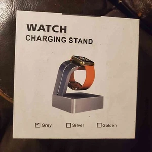 Desktop Watch Charging Stand For Apple Watch | Color: Gray | RRR Electronics - Picture 1 of 2