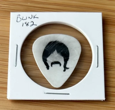 Blink 182 - Tom DeLonge Tour Guitar Pick - I Want You Inside Me - Stage Used - Image 1 of 2