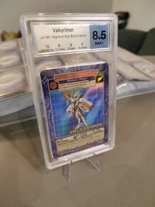 Valkyrimon Digimon Holo Jd-159 Carte Gradée 8,5 Near Mint + (MTG) - Imagen 1 de 8