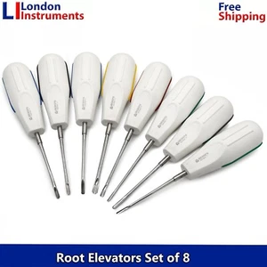 Surgical Dental Tooth Luxation Root Extraction Dentist Elevators Tools - Picture 1 of 2