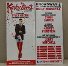 2x Kinky Boots Flyer Tyler Glenn Neon Trees Broadway Musical Music Advertisement