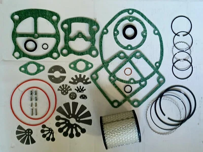 GENERIC Ingersoll Rand Model 2545 compatible Tuneup Kit - Valve, Ring, Gasket, Seal