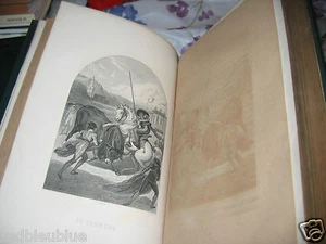 Oeuvres de Buffon, d'après MORIN 2 volumes Superbes Gravures reliure Cuir - Picture 1 of 12