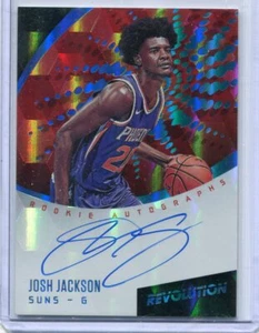 Revolution Josh Jackson Rookie RC 2017-18 autógrafo automático Cubic SSP #'d 24/50 - Imagen 1 de 2