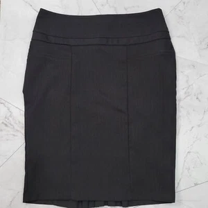 Heart Soul black pencil skirt kick pleats size 1 juniors NWOT - Picture 1 of 9
