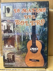 Mega Rare Dvd New Sealed Limited Lo Maximo Del Bolero - Imagen 1 de 2