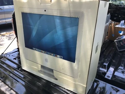 Apple iMac A1174 20’ 2ghz 512mb 250GB Works but password locked need reset - Image 1 of 4