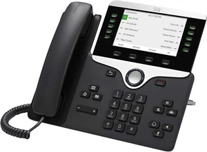 Cisco Ip Phone 8841 MULTIPLATFORM phone, CP-8841-3PW-NA-K9= Single Keypad, black - Picture 1 of 4