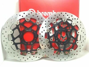 Kawasaki Z 750 S 2005 2006 Pair Brake Discs Front Brembo Serie Oro - Picture 1 of 1