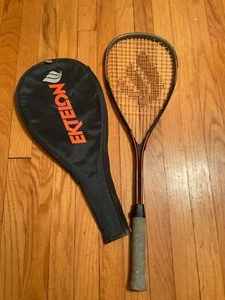 Squashschläger der Marke EKTELON / mit Nylon-Reißverschlussbezug. - Bild 1 von 3
