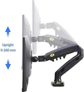 North Bayou F80 Monitor Desk Mount Stand Full Motion Swivel Monitor Arm - Picture 1 of 2