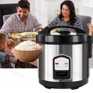Multikocher mini 400W Edelstahl Reiskocher Schnellkochtopf Dampfgarer Reis - Bild 1 von 10