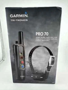 Sistema de collar de entrenamiento para perros Garmin PRO 70 - negro - nuevo - ¡Envío gratuito! - Imagen 1 de 1