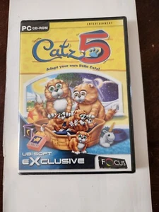 Catz 5: Adopt Your Own Little Cat! (PC CD-ROM, 2002, Ubisoft, FOCUS) New Sealed - Picture 1 of 6