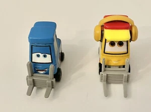 Disney Pixar Autos - WGP PIT CREW TEAM/blau und gelb/Kopfhörer - Bild 1 von 4
