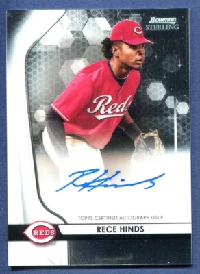 2020 Bowman Sterling Rece Hinds  Autograph #BSPA-RH - Image 1 of 2