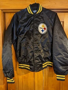 🚨🔥Vintage OG Chalk Line M Pittsburgh Steelers Spellout Rare! Made in USA🔥🚨 - Picture 1 of 4