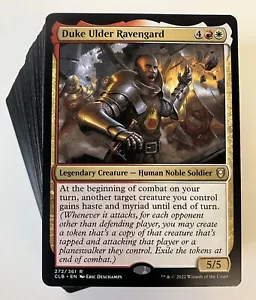 MTG Magic The Gathering Boros Duke Ulder Ravengard 100 Card Commander Deck - Picture 1 of 4