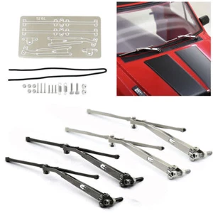 Metal Windscreen Windshield Wiper For 1/10 TRX4 SCX10 RC Crawler Car Accessories - Picture 1 of 16