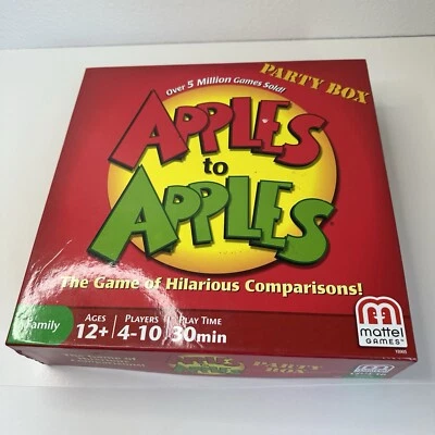 Apples to Apples Party Box - The Game of Hilarious Comparisons! Over 1000 Cards! - Image 1 of 2