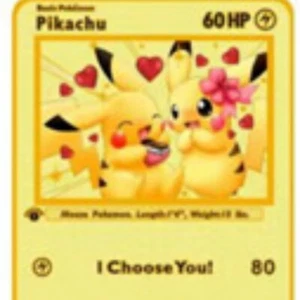 Pikachu Gold* Metal Pokémon Card Collectible Gift - Picture 1 of 1