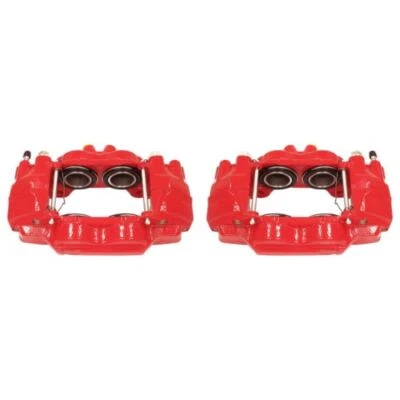 Pinzas rojas delanteras sin soportes para Toyota 4Runner Power Stop 03-09 - Par Foto 1 de 2