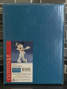 RARE Clothtique Possible Dreams Mummy Mickey 810026 Walt Disney Showcase - Picture 1 of 10