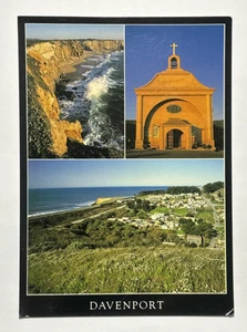 Davenport Located on the Coastal Bluffs California Postcard 1989 Multiview - Picture 1 of 4